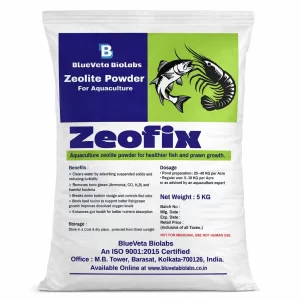 Aquaculture zeolite powder ZEOFIX for fish and prawn pond water management