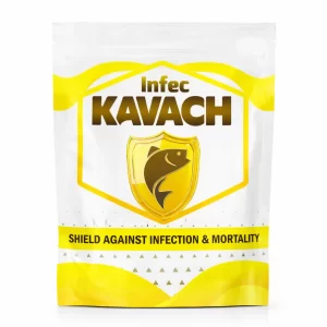 Fish infections medicine Infec Kavach powder for bacterial and fungal diseases