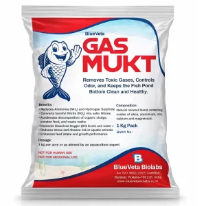 Gas Reducer for Aquaculture GAS MUKT natural mineral powder for fish and prawn pond
