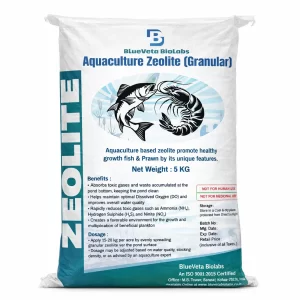 Zeolite for fish pond BlueVeta granular zeolite for aquaculture water management